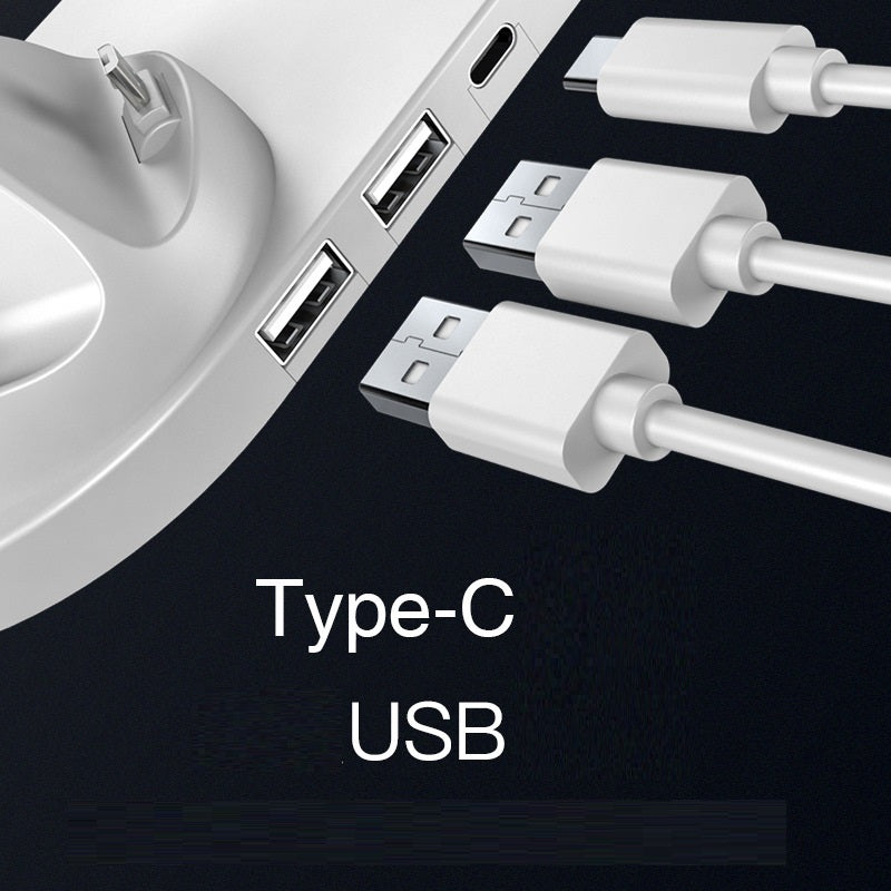 Chargeur sans fil pour iphone multifonction 6 en 1